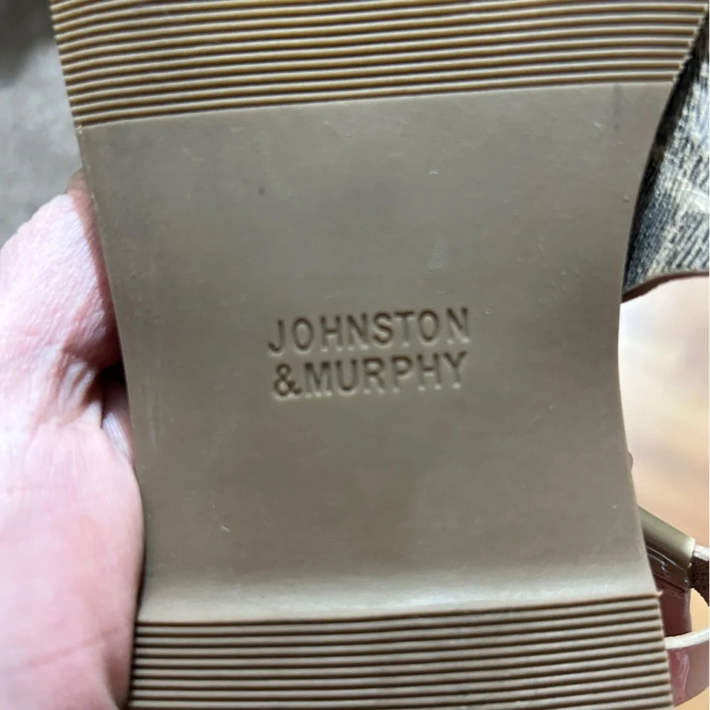Johnston‎ & Murphy Tan and Brown Sandals with Classic Design